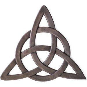 Outlet Resin Celtic Trinity Knot WallArt for Home Decoration,Religious Communion